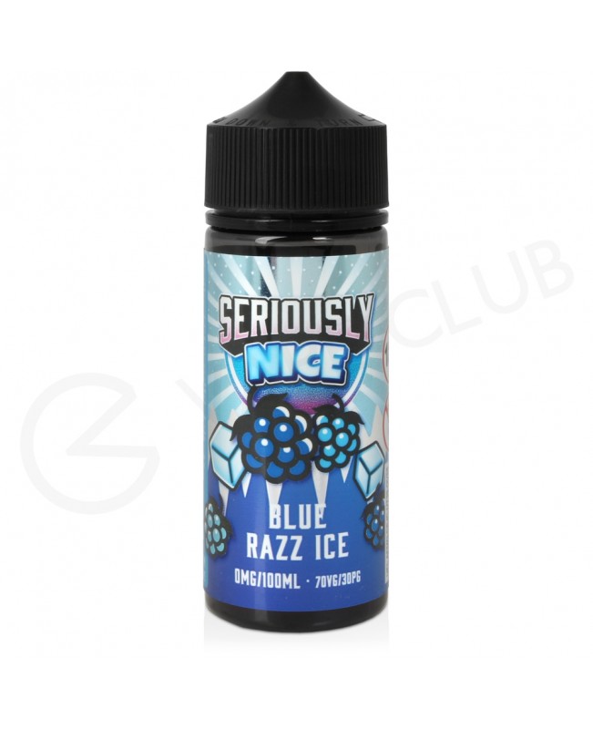 Blue Razz Ice Shortfill E-Liquid by Seriously Nice 100ml