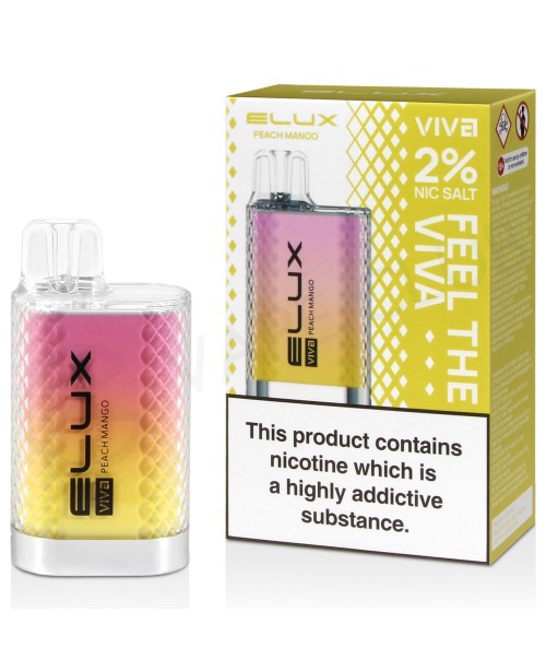 Peach Mango Elux Viva Disposable Vape