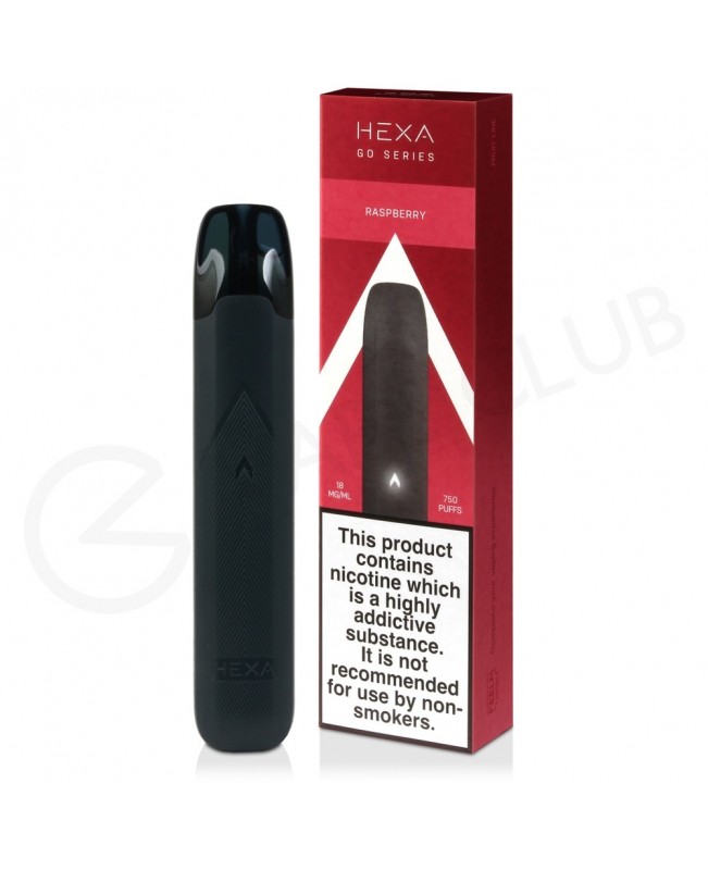 Raspberry Hexa Go Disposable Vape