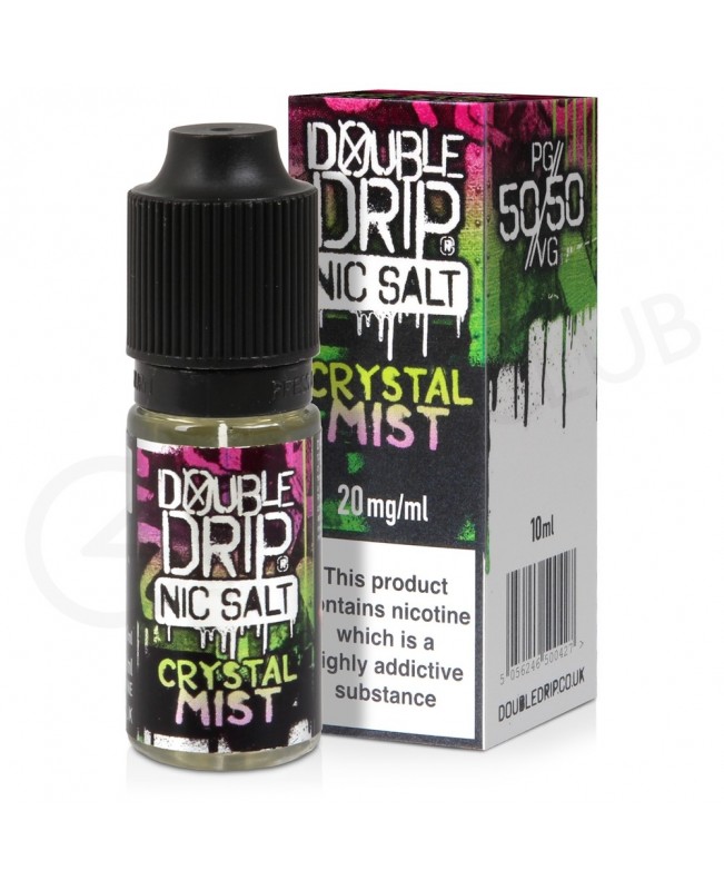 Crystal Mist Nic Salt E-Liquid by Double Drip