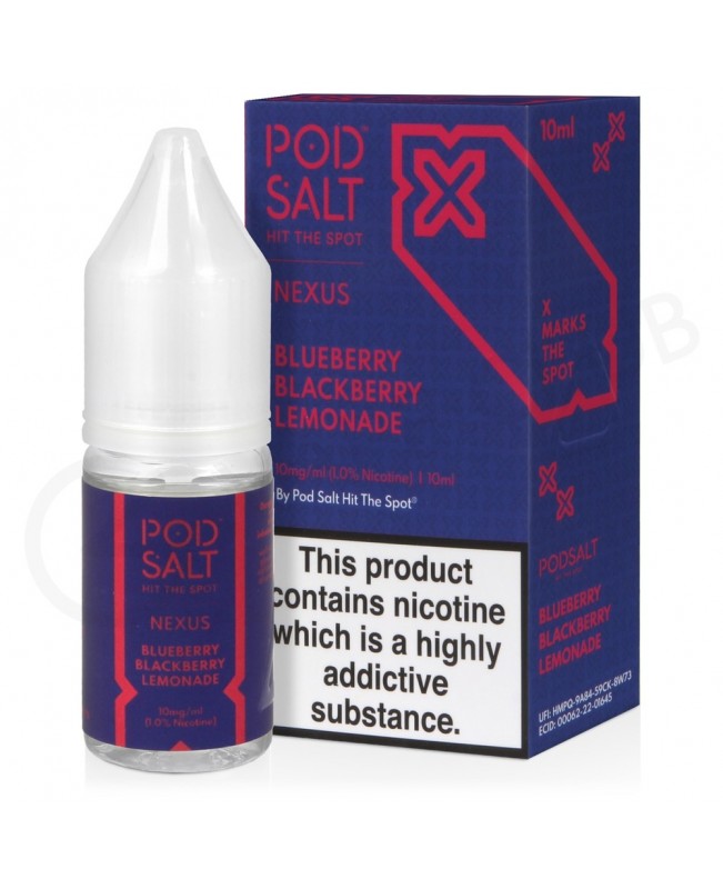 Blueberry Blackberry Lemonade Nic Salt E-Liquid by Pod Salt Nexus