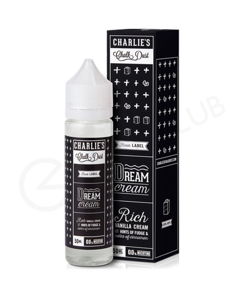 Dream Cream E-Liquid by Charlie's Chalk Dust 50ml