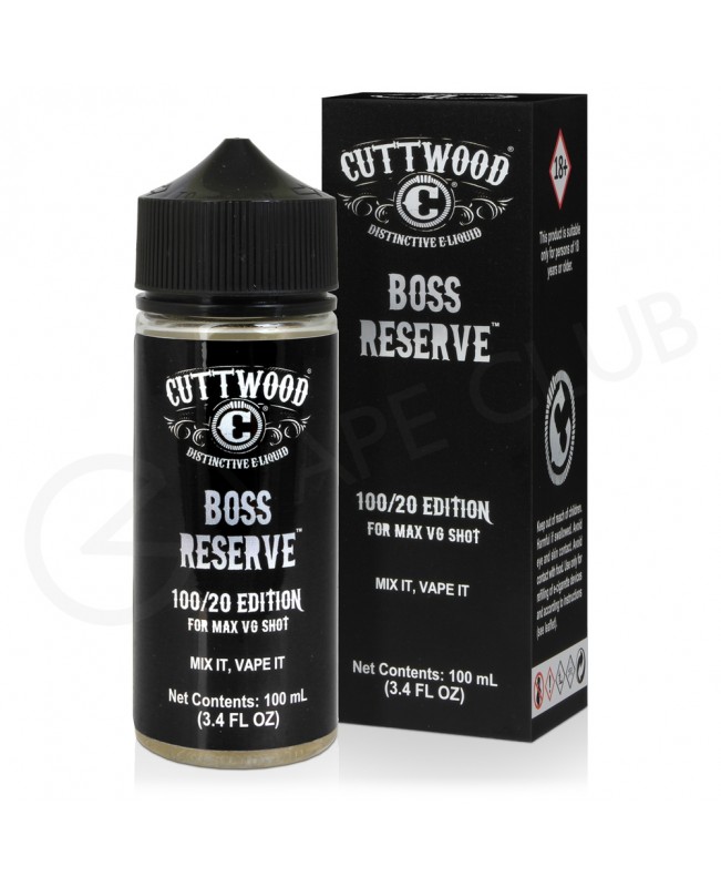 Boss Reserve Shortfill E-Liquid by Cuttwood 100ml