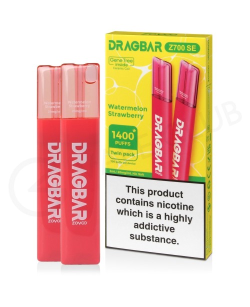 Watermelon Strawberry Drag Bar Z700 SE Disposable ...