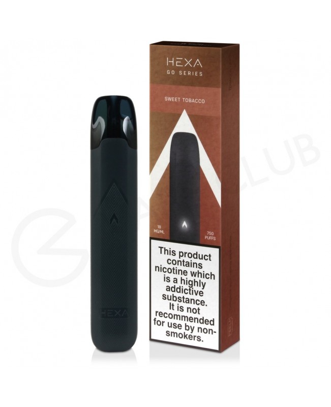 Sweet Tobacco Hexa Go Disposable Vape