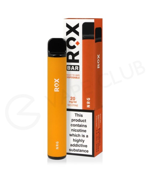 NRG Rox Bar 600 Disposable Vape