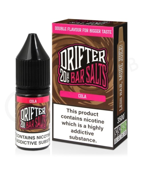 Cola Nic Salt E-Liquid by Drifter Bar Salts