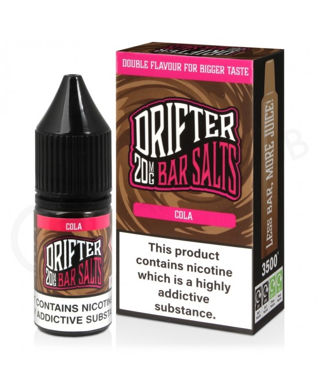 Cola Nic Salt E-Liquid by Drifter Bar Salts