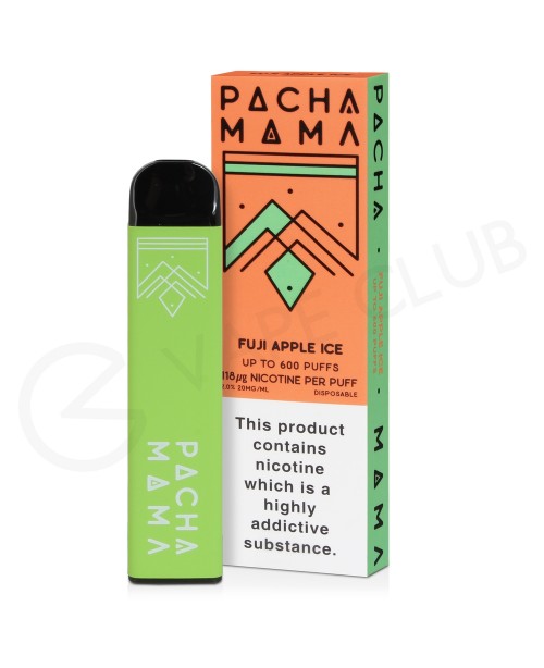 Fuji Apple Ice Pacha Mama Disposable Vape