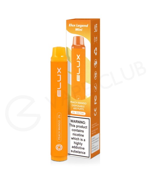 Peach Mango Elux Legend Mini Disposable Vape