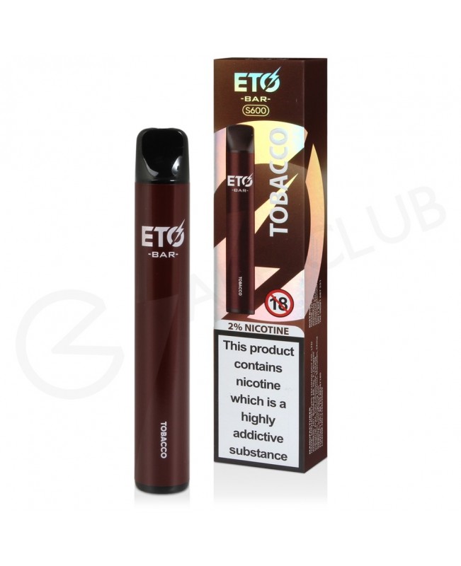 Tobacco Smok Eto Bar S600 Disposable Vape