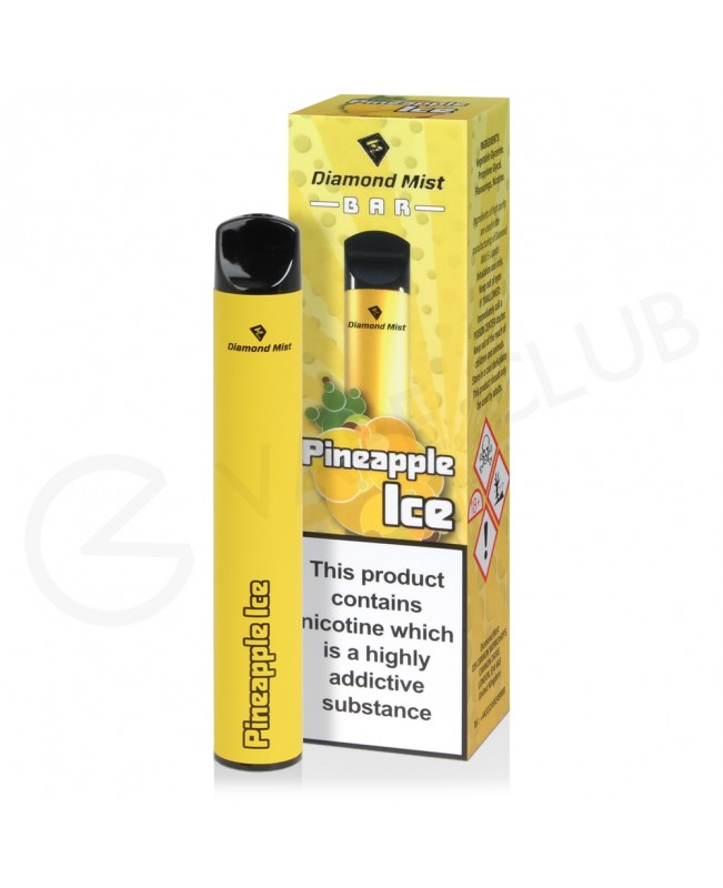 Pineapple Ice Diamond Mist Bar Disposable Vape