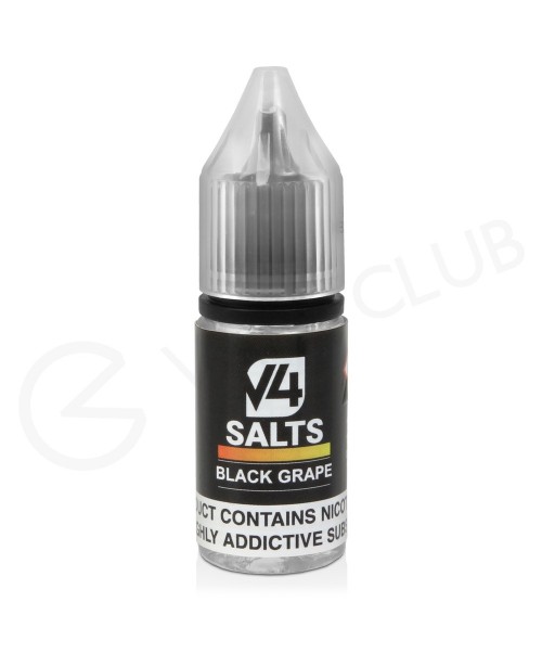 Black Grape Nic Salt E-Liquid by V4 VAPOUR