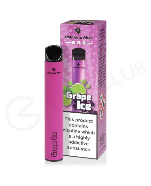 Grape Ice Diamond Mist Bar Disposable Vape