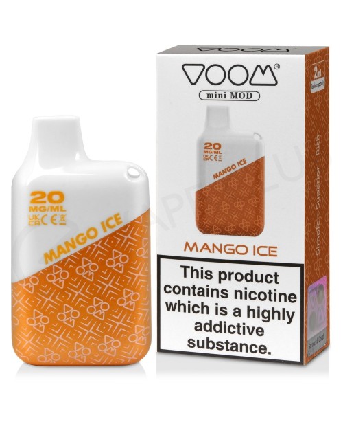 Mango Ice Voom Mini Mod Disposable Vape