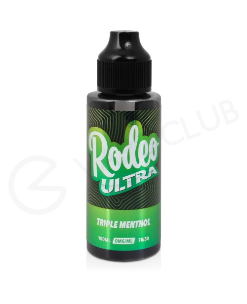 Triple Menthol Shortfill E-Liquid by Rodeo Ultra 1...