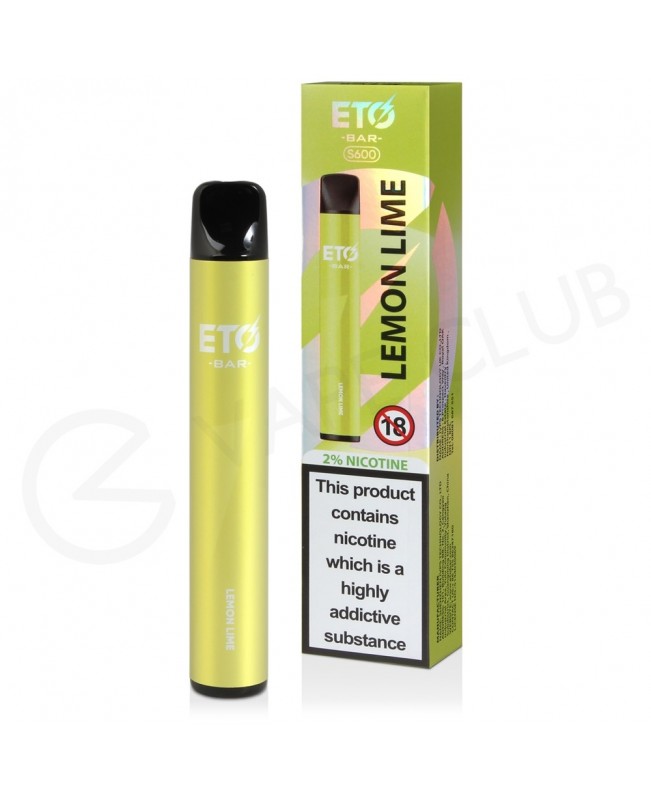 Lemon Lime Smok Eto Bar S600 Disposable Vape