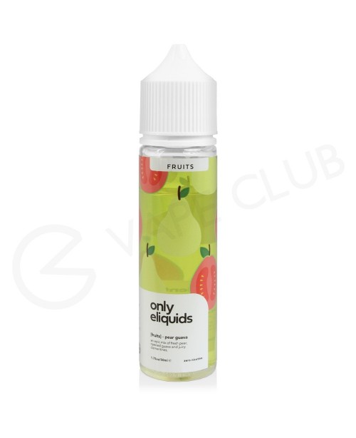 Pear Guava Shortfill E-Liquid by Only Eliquids Fru...