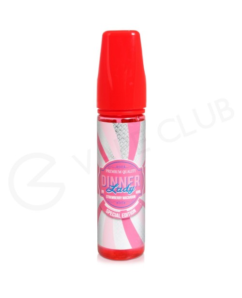 Strawberry Macaroon Shortfill E-Liquid by Dinner L...