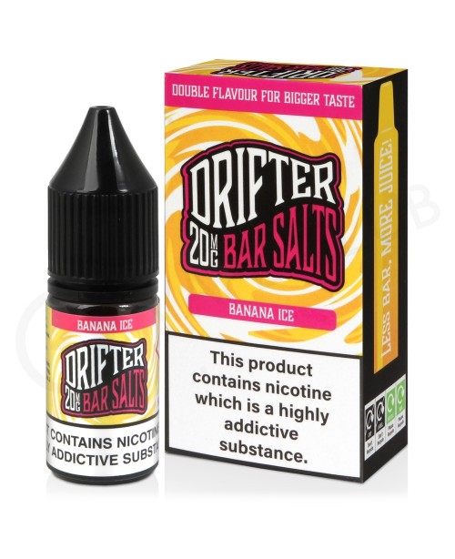 Banana Ice Nic Salt E-Liquid by Drifter Bar Series