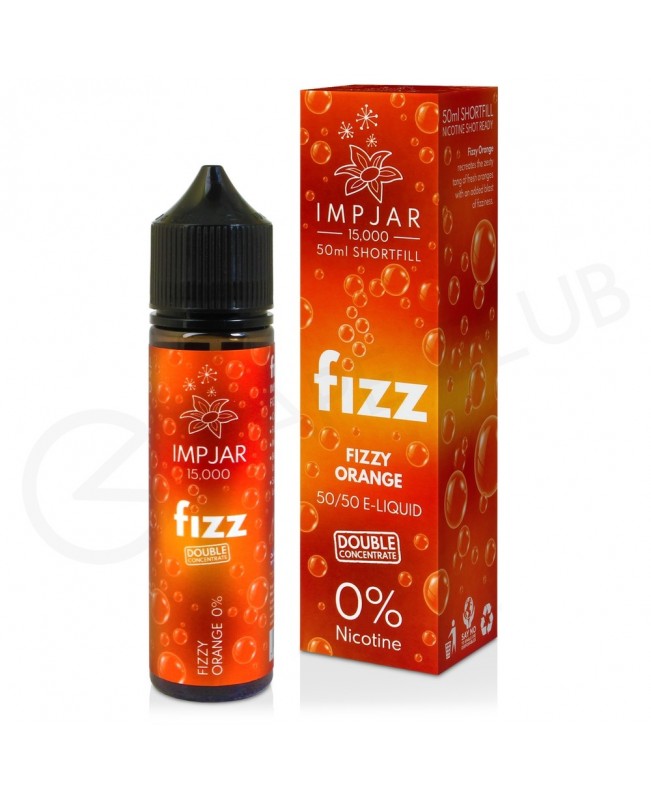 Fizzy Orange Shortfill E-Liquid by Imp Jar 50ml