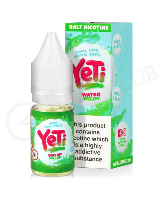 Watermelon Nic Salt E-Liquid by Yeti