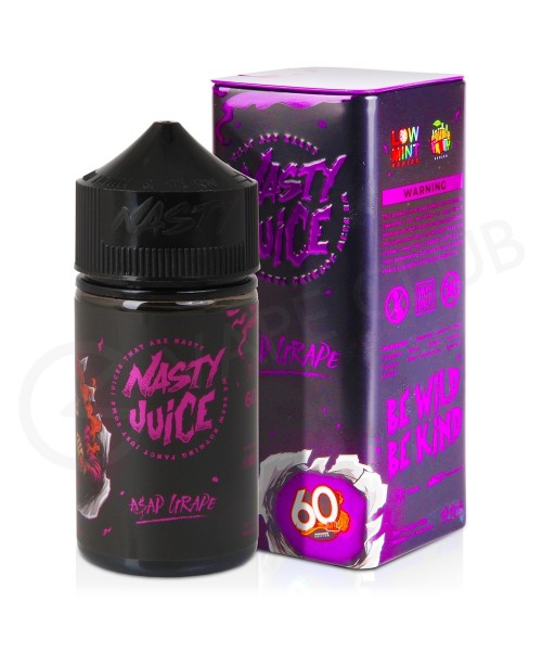 ASAP Grape Shortfill E-liquid by Nasty Juice 50ml