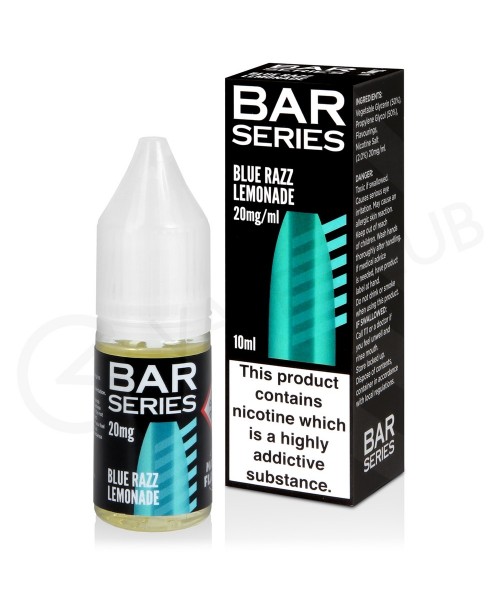 Blue Razz Lemonade Nic Salt E-Liquid by Bar Series