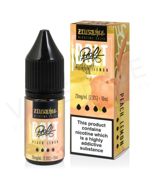 Peach Lemon Nic Salt E-Liquid by Bolt