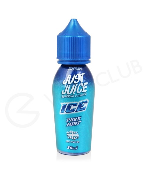 Pure Mint Shortfill E-Liquid by Just Juice Ice 50m...