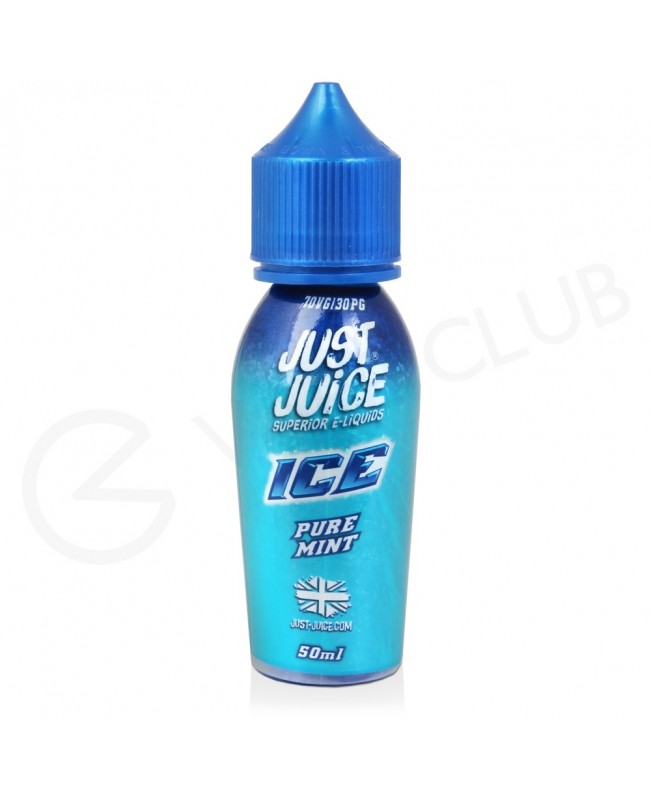 Pure Mint Shortfill E-Liquid by Just Juice Ice 50ml