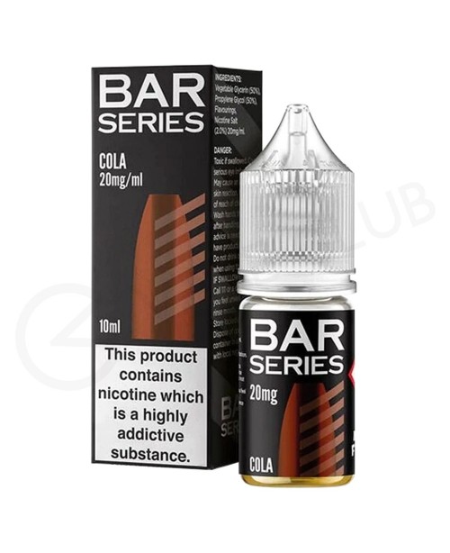 Cola Nic Salt E-Liquid by Bar Series