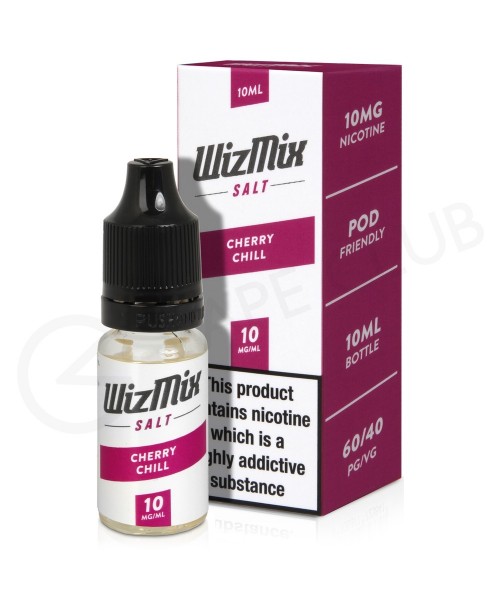 Cherry Chill Nic Salt eLiquid by Wizmix