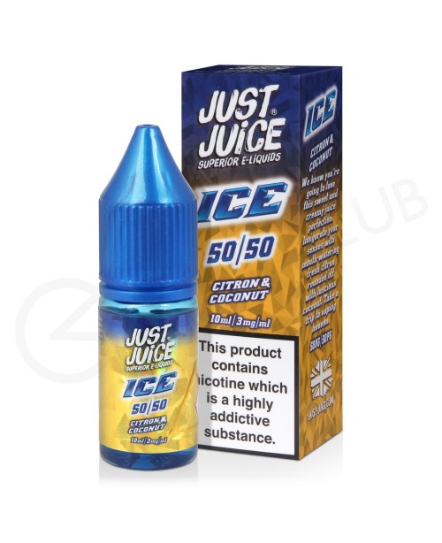 Citron & Coconut E-Liquid by Just Juice Ice 50...