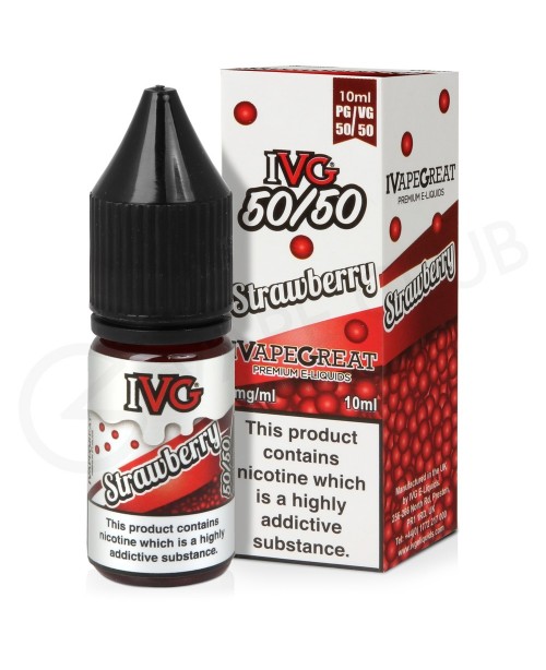 Strawberry E-Liquid by IVG 50/50