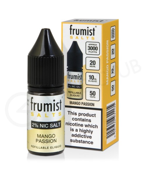 Mango Passion Nic Salt E-Liquid by Frumist