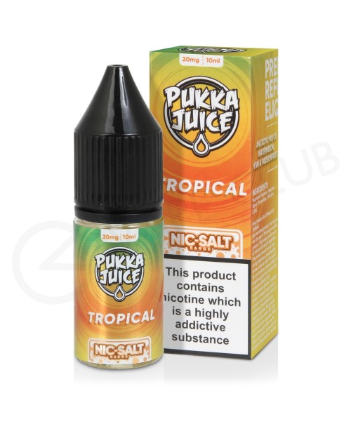 Tropical Nic Salt E-Liquid by Pukka Juice