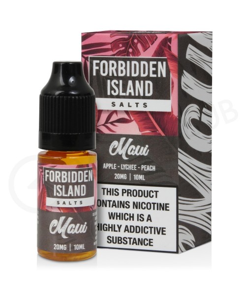 Maui Nic Salt E-Liquid by Forbidden Island