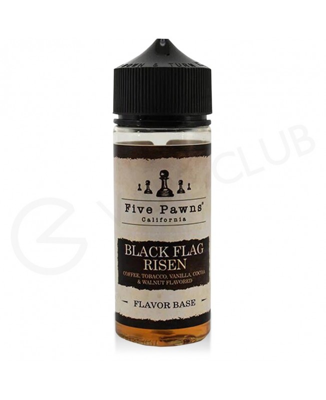 Black Flag Risen Shortfill E-Liquid by Five Pawns 100ml