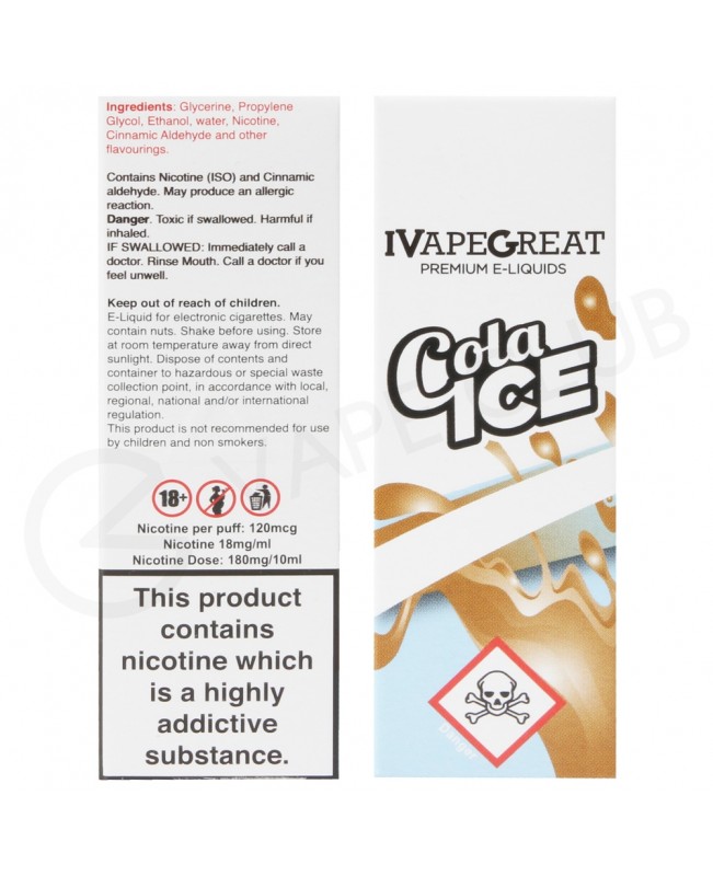 Cola Ice eLiquid by I VG 50/50