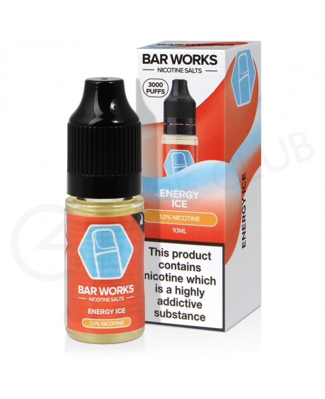 Energy Ice Nic Salt E-Liquid by Bar Works