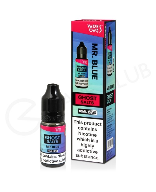 Mr Blue Nic Salt E-Liquid by Ghost Salts