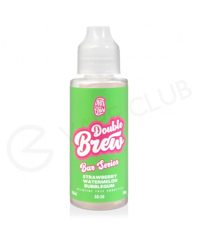 Strawberry Watermelon Bubblegum Shortfill E-Liquid by Double Brew Bar Series 100ml