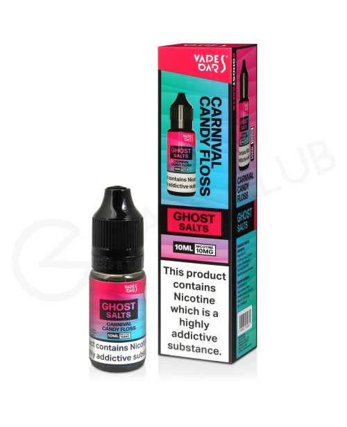 Carnival Candy Floss Nic Salt E-Liquid by Ghost Sa...