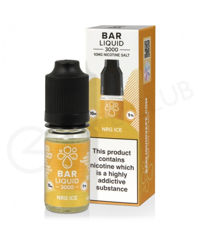 Energy Ice Nic Salt E-Liquid by Bar Liquid 3000