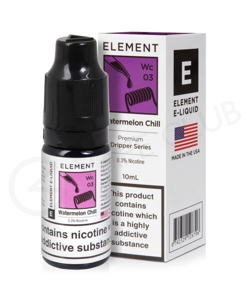 Watermelon Chill Dripper E-Liquid By Element