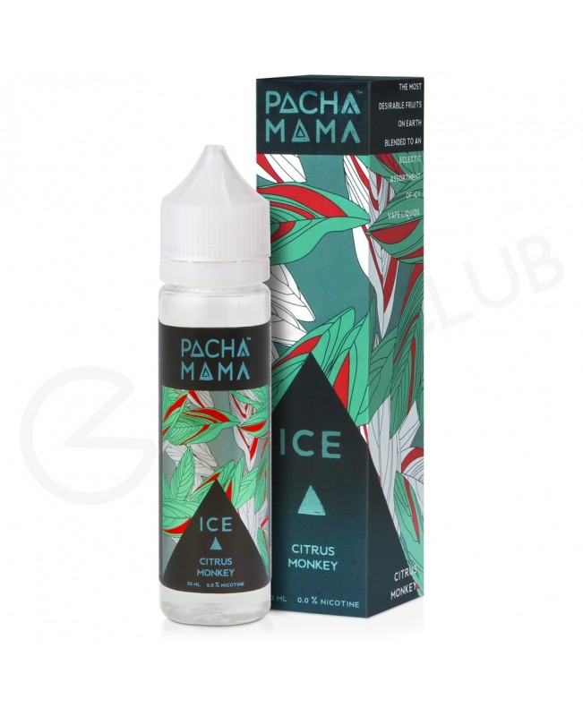 Citrus Monkey Shortfill E-Liquid by Pacha Mama Ice 50ml