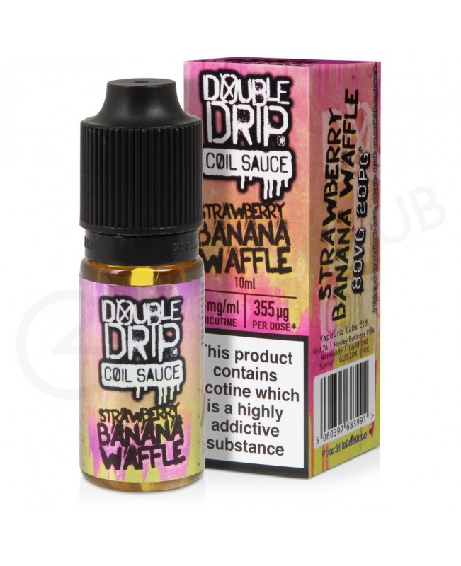 Strawberry Banana Waffle E-Liquid by Double Drip