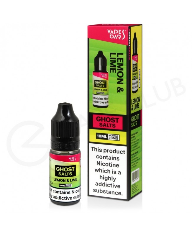 Lemon & Lime Nic Salt E-Liquid by Ghost Salts