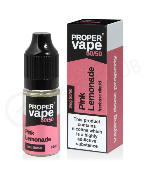 Pink Lemonade E-Liquid by Proper Vape